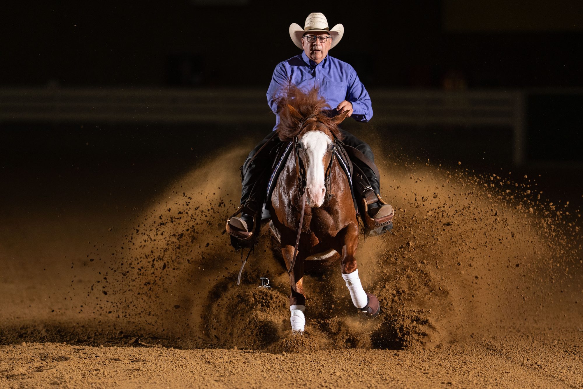 Reining photography by Traci Davenport