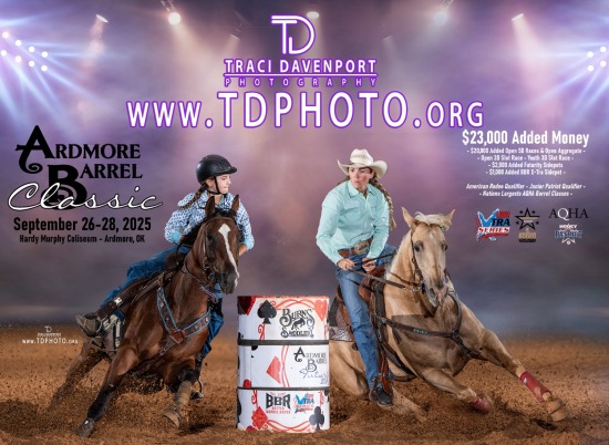 Ardmore Barrel Classic Sep 26-28, 2025 