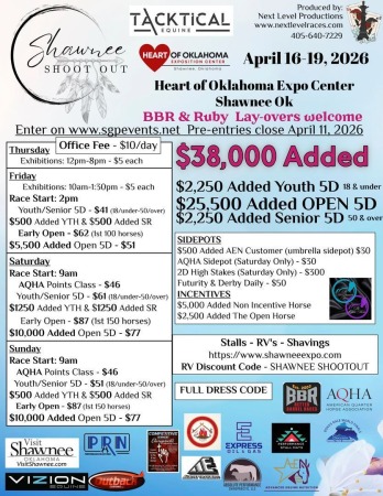 Next Level Shawnee Shootout April 16-19, 2026